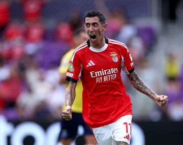 Agónico: el gol de penal de Di María para el 1-1 entre Benfica y Chelsea