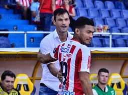 Teófilo Gutiérrez y Sebastián Saja