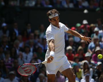 Enorme: Federer remontó ante Cilic y se metió en semis de Wimbledon