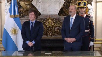 Javier Milei y  Federico Sturzenegger