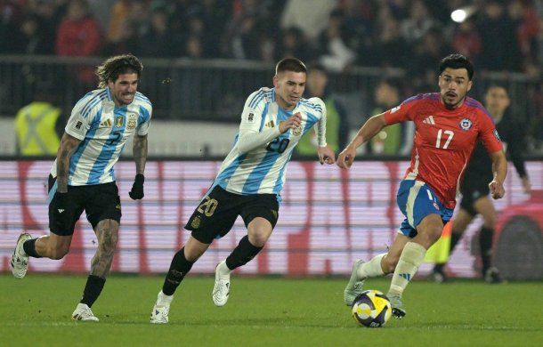 Franco Mastantuono debutó en la Selección Argentina: los récords que alcanzó