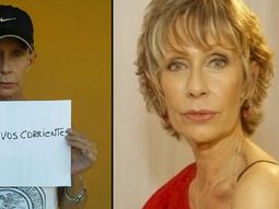 María Valenzuela, internada.