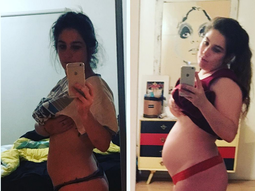 la foto de juana repetto bromeando por su aumento de peso: ¿es normal que la panza crezca proporcional al... la foto de juana repetto bromeando por su aumento de peso: ¿es normal que la panza crezca proporcional al...