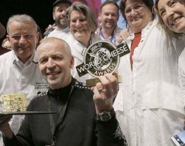 El ganador fue un queso azul noruego