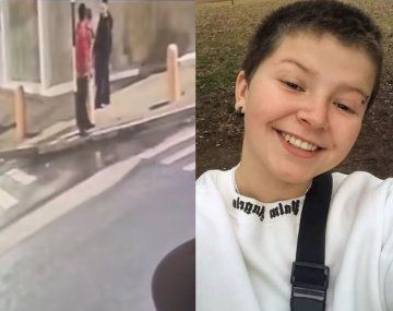 Revelan el video del momento en que asesinaron a Milagros Quenaipe a la salida de un boliche