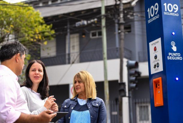 Vicente López ya instaló más de 175 Puntos Seguros a lo largo de todo el partido