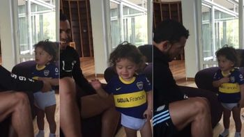 siempre defendiendo la camiseta: mira el video del hijo de tevez despues del boca-river siempre defendiendo la camiseta: mira el video del hijo de tevez despues del boca-river