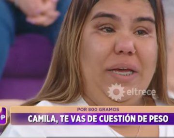 Sorpresa: Camilota quedó eliminada de Cuestión de Peso