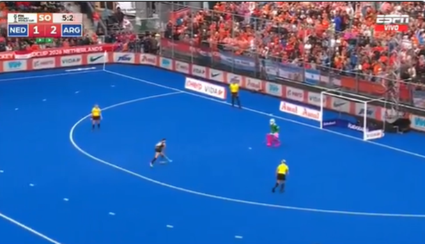 Así fue el penal que consagró a Las Leonas como campeonas del mundo