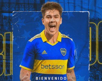 Ya entrenó: Boca presentó oficialmente a Blondel como refuerzo