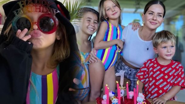 Sin Benjamín Vicuña, la China Suárez festejó los 7 de su hija Magnolia: las fotos