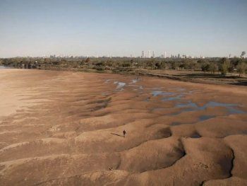 Formalizan declaración de emergencia hídrica por la histórica bajante en el Río Paraná