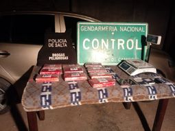 Incautaron 11 kilos de cocaina en Salta