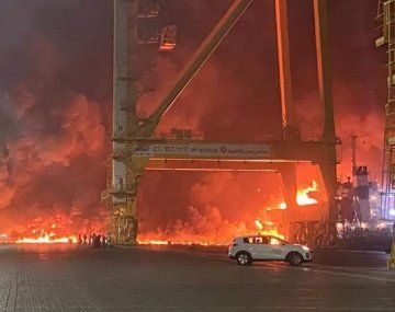 Impresionante explosión en Dubái