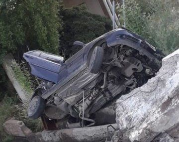 Cuatro miembros de una familia murieron en un choque