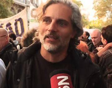 Joaquín Furriel apuntó contra el Gobierno en Plaza de Mayo: La idea de el enemigo me agota