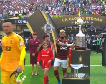 Gabigol desafió a los supersticiosos