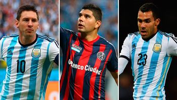 ¡que moral! ortigoza se puso a la altura de messi y de tevez ¡que moral! ortigoza se puso a la altura de messi y de tevez