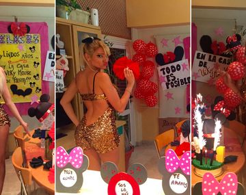 El festejo de cumpleaños de Vicky Xipolitakis