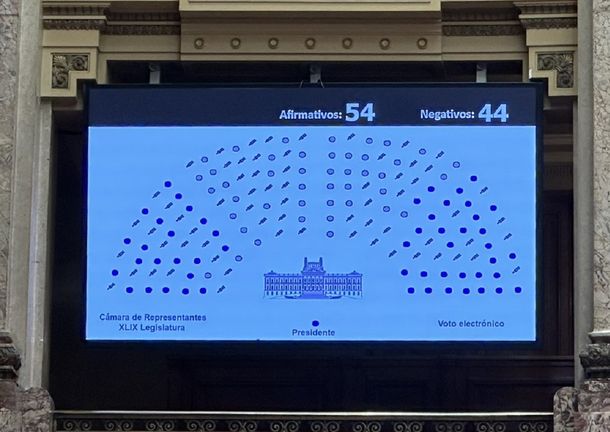 El voto electrónico tuvo su debut en el Parlamento