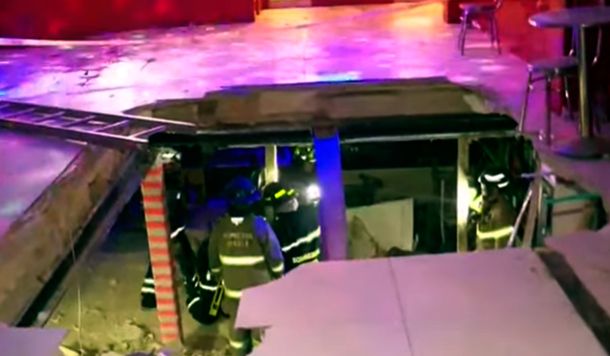 Bogotá: se desplomó el piso de un boliche en un recital de rap