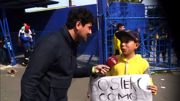 Boca y C5N le cumplieron el sueño a Santino de conocer la Bombonera