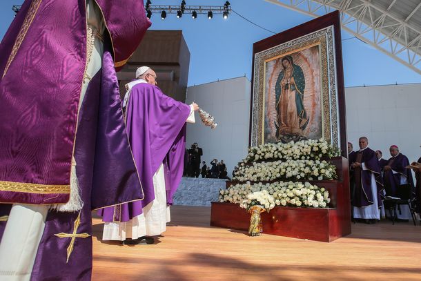 La multitudinaria misa de Francisco en Ecatepec