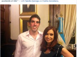 Quién es el militante del PRO que le envió una carta a CFK