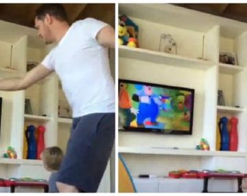 Mirá el divertido baile de Michael Bublé