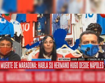 La última entrevista de Hugo Maradona en C5N