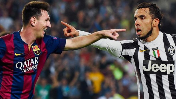 Tras la clasificación de Juventus, Messi y Tevez se verán en la final de la Champions