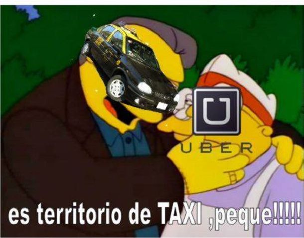 Internet no se queda callada: Mirá los memes de la guerra entre taxis y Uber
