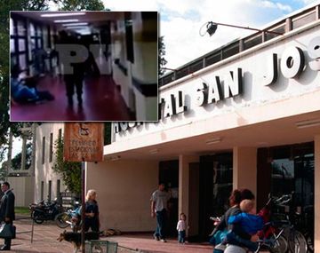 Tres personas fueron detenidas tras el enfrentamiento en el hospital