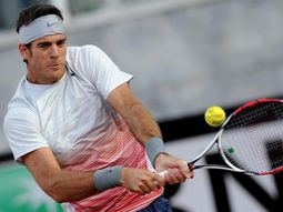 del potro paso con comodidad su debut en roma del potro paso con comodidad su debut en roma