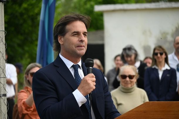 El presidente Luis Lacalle Pou.
