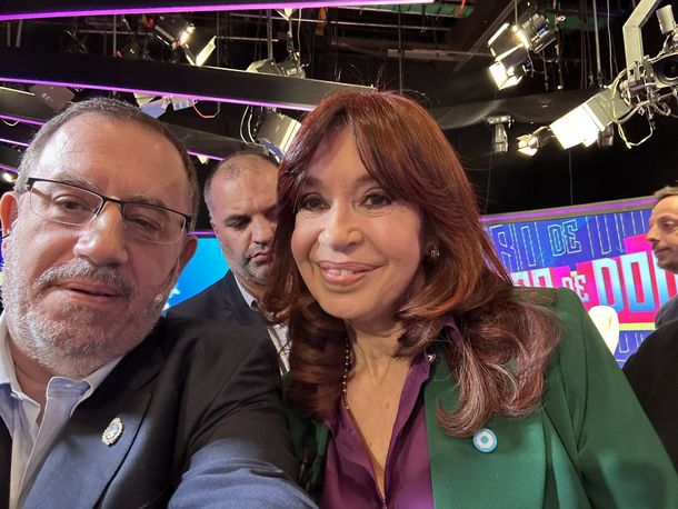 El gesto de Cristina Kirchner con Carlos Maslatón tras su entrevista en Duro de Domar