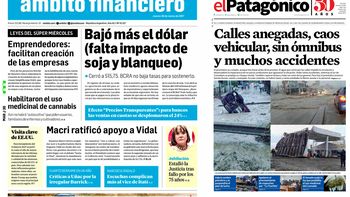 Tapas de diarios del jueves 30 de marzo de 2017