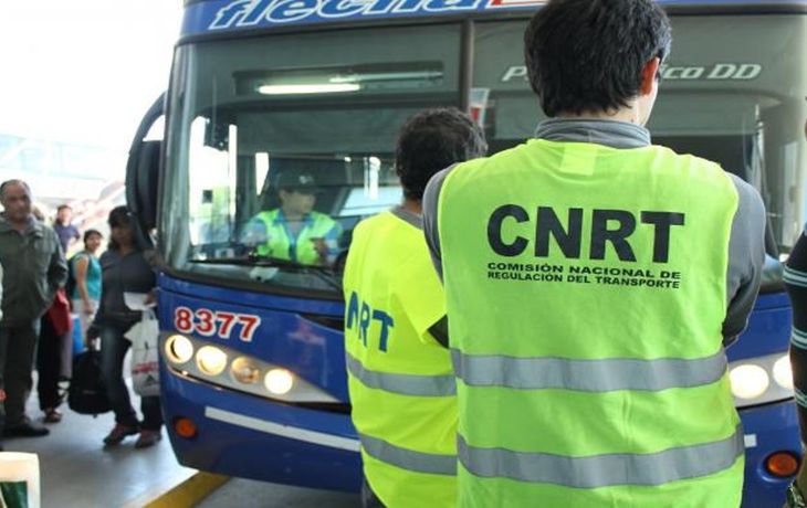 Multaron a 148 micros por infracciones en el fin de semana largo