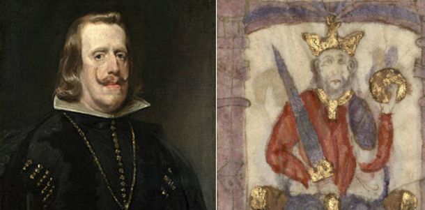 Rey Felipe IV de España y rey Fernando IV de Castilla