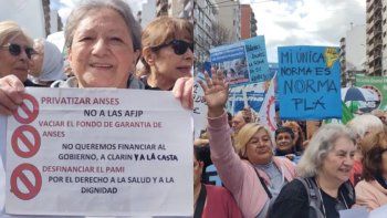 mar del plata: masiva movilizacion de jubilados en rechazo al veto de javier milei mar del plata: masiva movilizacion de jubilados en rechazo al veto de javier milei