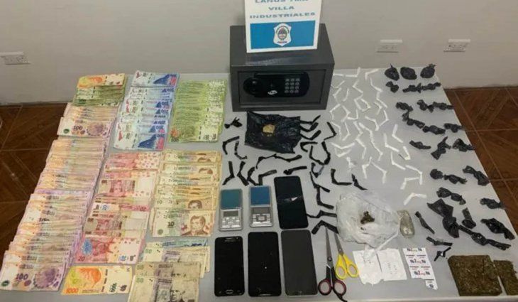 Cayó una banda que vendía drogas y asaltaba en Lanús
