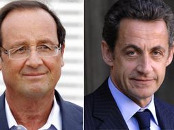 Francois Hollande y Nicolás Sarkozy