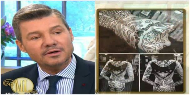 La molestia de Marcelo Tinelli por el último tatuaje de Candelaria: Le dije ¿es necesario?