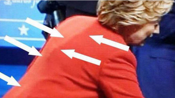 escandalo: acusan a hillary clinton de haber usado un auricular durante el debate ante trump escandalo: acusan a hillary clinton de haber usado un auricular durante el debate ante trump