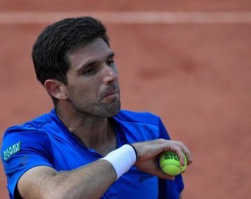 Federico Delbonis quedó eliminado del Roland Garros