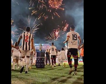 Así fue la impresionante apertura de la final de la Copa Argentina