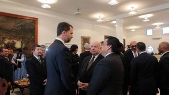 el principe felipe llego para apoyar candidatura de madrid 2020 el principe felipe llego para apoyar candidatura de madrid 2020