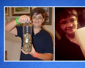 Ahorrativo: compró un iPad con 594 monedas de un euro