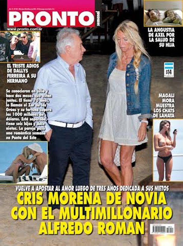 Cris Morena, enamorada de un empresario multimillonario
