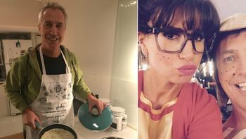 Desopilante saludo de Flor Peña a Marley por su paternidad. Desopilante saludo de Flor Peña a Marley por su paternidad.